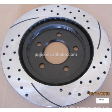 320mm cross drilled and slotted car Brake Discs 54131